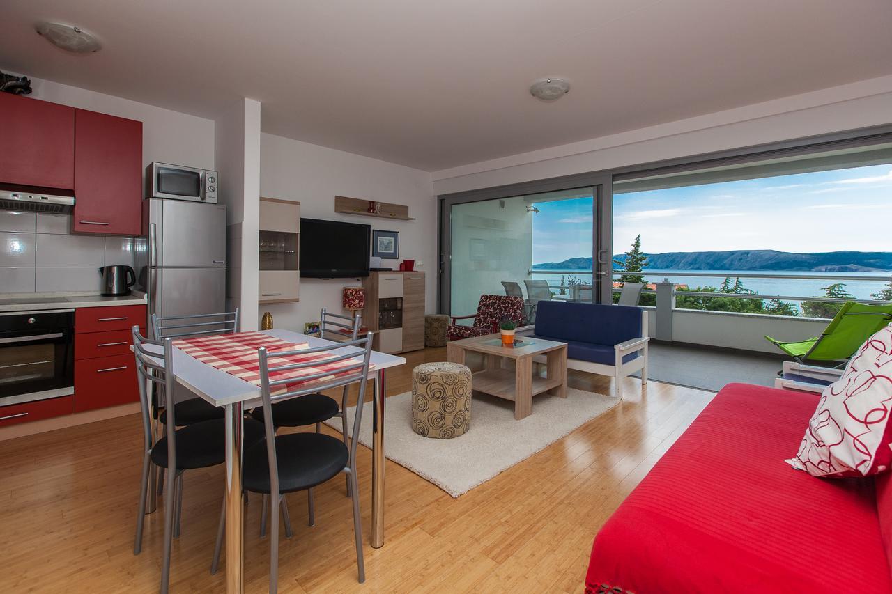 Apartments Vista Novi Vinodolski Dış mekan fotoğraf